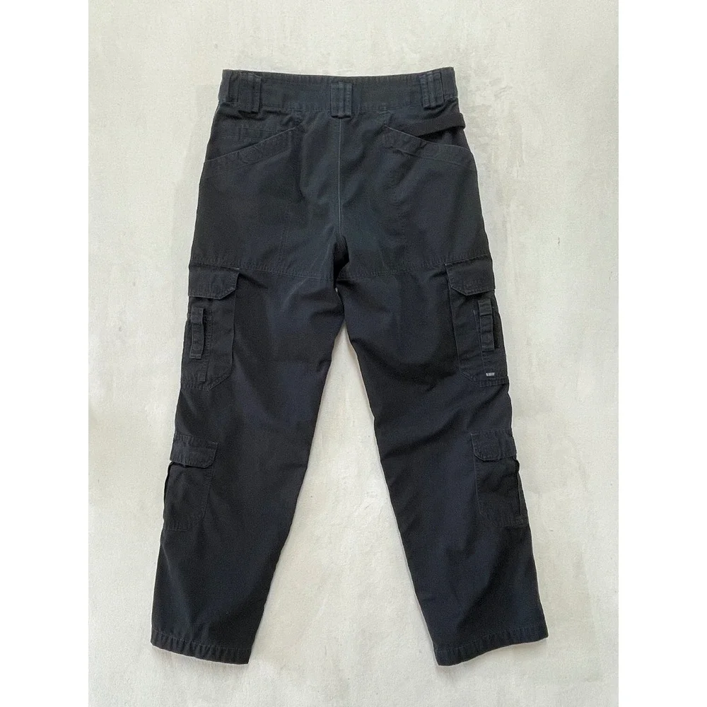 5.11 Tactical Mens Black Ripstop Cargo Pants 38x30 Utility Work Trousers